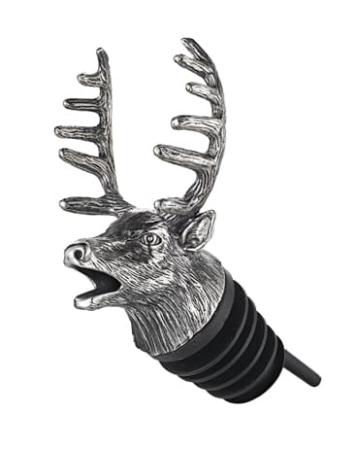 СЕРЕБРЯНЫЙ ДОЗАТОР ДЛЯ ВИНА "ОЛЕНЬ" – АЛЬТМАСТЕР