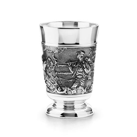 СЕРЕБРЯНАЯ СТОПКА "ОХОТА" (1 ШТУКА) – КРАСНАЯ ПРЕСНЯ