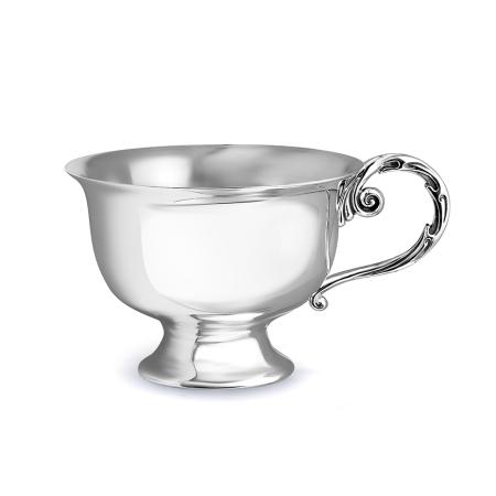 СЕРЕБРЯНАЯ ЧАЙНАЯ ЧАШКА "ВИЗАНТИЯ" – КРАСНАЯ ПРЕСНЯ