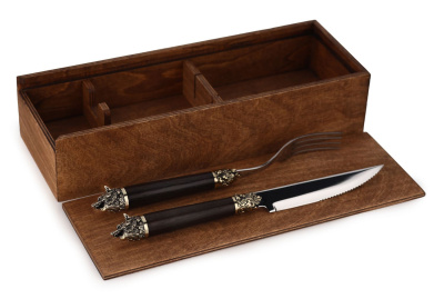 СТЕЙКОВЫЙ НАБОР "ОХОТА" (ВОЛК) НА 1 ПЕРСОНУ 