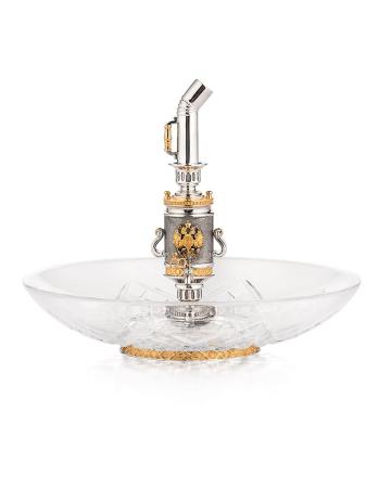 СЕРЕБРЯНАЯ ТАРЕЛКА "САМОВАР" (ИМПЕРИЯ) – АЛЬТМАСТЕР