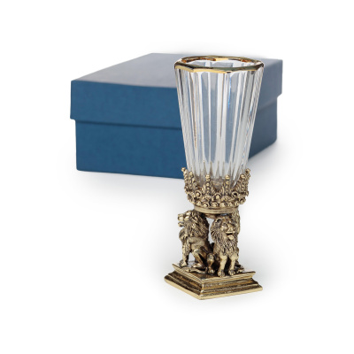 ЛАФИТНИК ДЛЯ ВОДКИ "ИМПЕРСКИЙ" ЛАТУННЫЙ