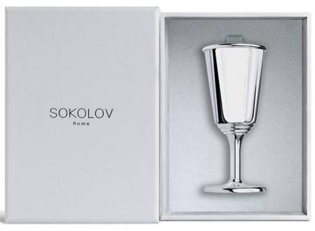 СЕРЕБРЯНАЯ РЮМКА (1 ШТУКА) арт. 2301030010 – SOKOLOV