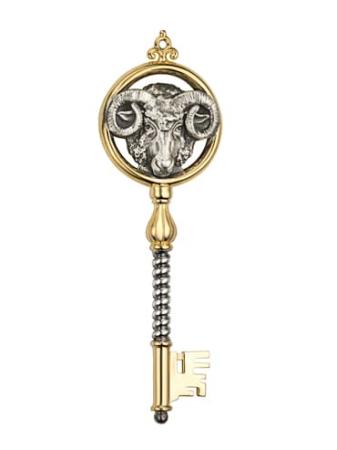 СЕРЕБРЯНЫЙ СУВЕНИР "КЛЮЧ К УСПЕХУ ОВЦА" – АЛЬТМАСТЕР