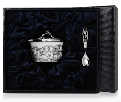 СЕРЕБРЯНАЯ СОЛОНКА "ЛИСТОПАД" – АРГЕНТА