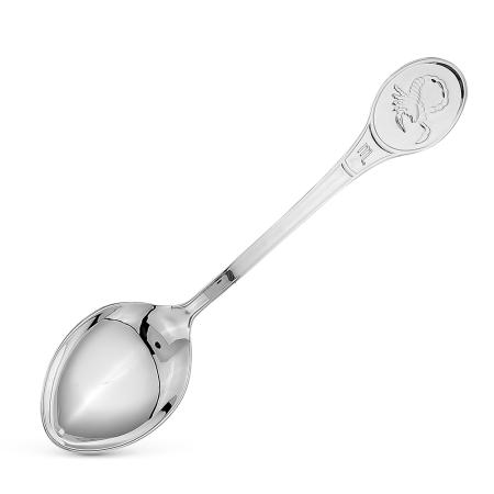 СЕРЕБРЯНАЯ ЧАЙНАЯ ЛОЖКА "СКОРПИОН" – КРАСНАЯ ПРЕСНЯ