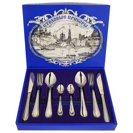 СТОЛОВЫЙ НАБОР ИЗ НЕРЖАВЕЮЩЕЙ СТАЛИ "РАПСОДИЯ" М16 (24 ПРЕДМЕТА)