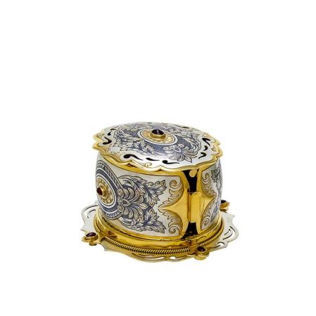 СЕРЕБРЯНАЯ ШКАТУЛКА "ДИАНА" – СЕВЕРНАЯ ЧЕРНЬ