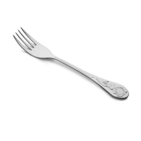 СЕРЕБРЯНАЯ ДЕТСКАЯ ВИЛКА 42015 – РУССКИЕ САМОЦВЕТЫ