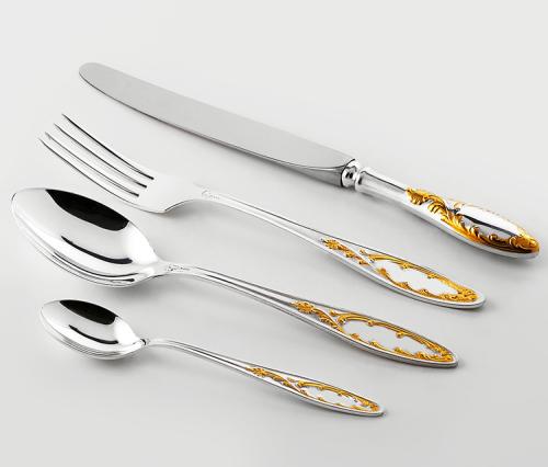 "Пламя" с позолотой