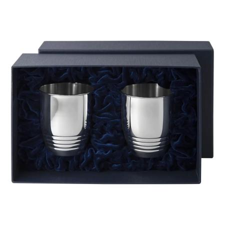 НАБОР СЕРЕБРЯНЫХ СТАКАНОВ 200 МЛ. (2 ШТУКИ) – АРГЕНТА