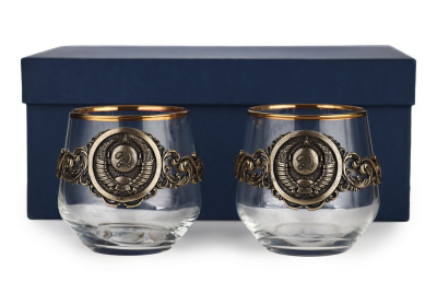 СТАКАН ДЛЯ ВИСКИ "СССР" CLASSIC 2 ШТ