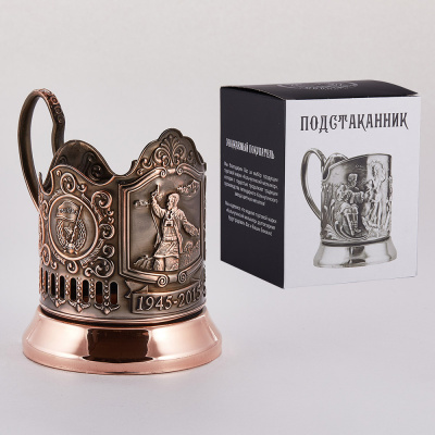 ПОДСТАКАННИК "КОМБАТ" МЕДНЫЙ – КОЛЬЧУГИНСКИЙ МЕЛЬХИОР