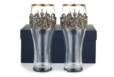 ПИВНОЙ БОКАЛ "ГУСАР" CLASSIC 2 ШТ