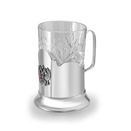 СЕРЕБРЯНЫЙ ПОДСТАКАННИК "ОТЕЧЕСТВО" – КРАСНАЯ ПРЕСНЯ