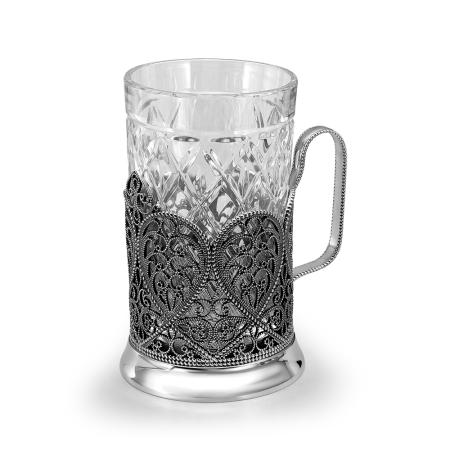 СЕРЕБРЯНЫЙ ПОДСТАКАННИК "93010506" – КРАСНАЯ ПРЕСНЯ