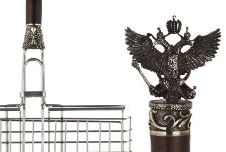 РЕШЁТКА ДЛЯ ГРИЛЯ И БАРБЕКЮ "ДВУГЛАВЫЙ ОРЕЛ"