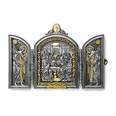 СКЛАДЕНЬ "ТАЙНАЯ ВЕЧЕРЯ" С ПОЗОЛОТОЙ – АЛЬТМАСТЕР