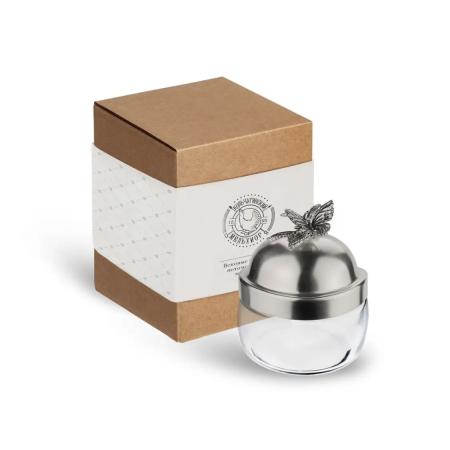 БАНКА ДЛЯ СЫПУЧИХ ПРОДУКТОВ "БАБОЧКА" ПОС. (420 МЛ.) – КОЛЬЧУГИНСКИЙ МЕЛЬХИОР