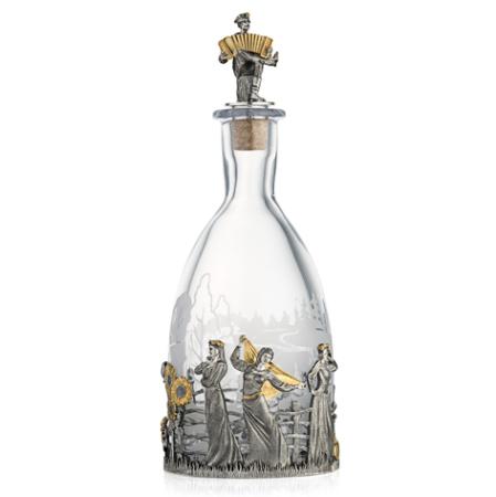 СЕРЕБРЯНЫЙ ГРАФИН "РАЗГУЛЯЙ" (0,5 ЛИТРА) – АЛЬТМАСТЕР