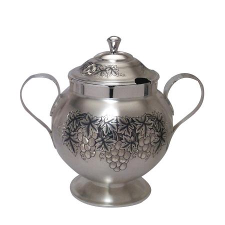 СЕРЕБРЯНАЯ ВАЗА ДЛЯ ГЛИНТВЕЙНА (2,2 ЛИТРА) – СЕВЕРНАЯ ЧЕРНЬ