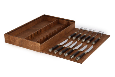 СТЕЙКОВЫЙ НАБОР "ОХОТА" (КАБАН, ЛОСЬ) НА 6 ПЕРСОН