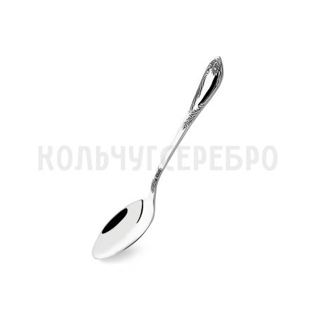 СЕРЕБРЯНАЯ ЧАЙНАЯ ЛОЖКА "ИМПЕРАТОРСКАЯ" М-12 С ЧЕРНЕНИЕМ – ПАВЛОВСКИЙ ЗАВОД