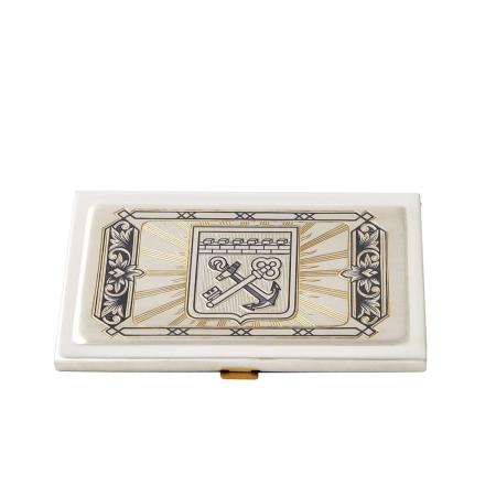 СЕРЕБРЯНАЯ ВИЗИТНИЦА АРТ. 50040053Л06 – СЕВЕРНАЯ ЧЕРНЬ