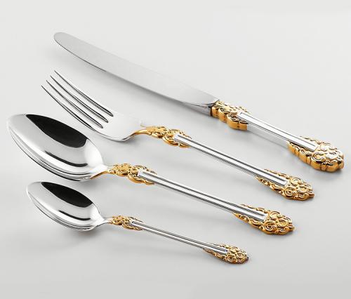 "Праздничная" с позолотой