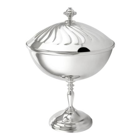 СЕРЕБРЯНАЯ ВАЗА ДЛЯ ВАРЕНЬЯ №16 "ВЕНЕЦИЯ" – МСТЁРСКИЙ ЮВЕЛИР