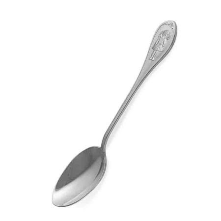 СЕРЕБРЯНАЯ ДЕТСКАЯ ЧАЙНАЯ ЛОЖКА "ДЕВОЧКА" 930512 – КРАСНАЯ ПРЕСНЯ