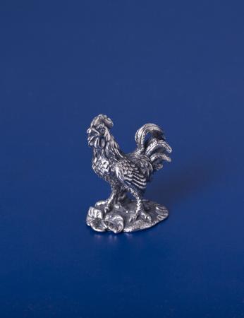 СЕРЕБРЯНАЯ ФИГУРКА "ПЕТУШОК" – МСТЁРСКИЙ ЮВЕЛИР