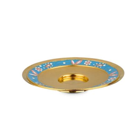 СЕРЕБРЯНОЕ БЛЮДЦЕ 42431 - РУССКИЕ САМОЦВЕТЫ
