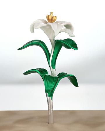 СЕРЕБРЯНЫЙ ПОДАРОЧНЫЙ ЦВЕТОК "ЛИЛИЯ" – АЛЬТМАСТЕР