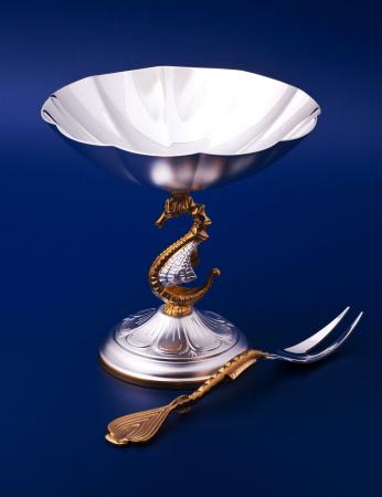 СЕРЕБРЯНАЯ ЛИМОННИЦА "№2" С ПОЗОЛОТОЙ – МСТЁРСКИЙ ЮВЕЛИР