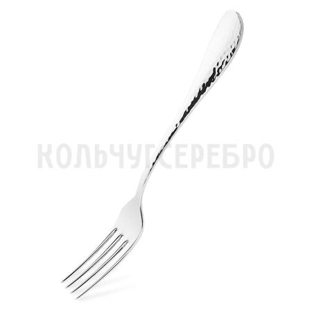 СТОЛОВАЯ ВИЛКА ИЗ МЕЛЬХИОРА "КАПЕЛЬКА" КОВАННАЯ – КОЛЬЧУГИНСКИЙ МЕЛЬХИОР