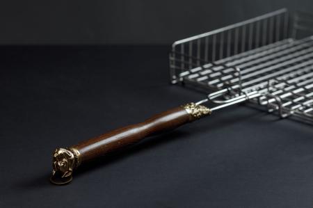 РЕШЁТКА ДЛЯ ГРИЛЯ И БАРБЕКЮ "ПИТБУЛЬ"