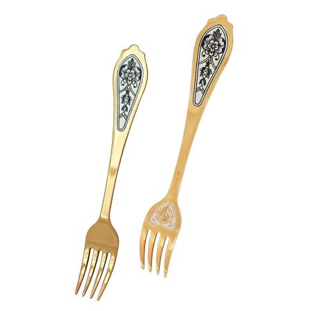 СЕРЕБРЯНАЯ ДЕТСКАЯ ВИЛКА "БЕЛОЧКА" АРТ. 40020130Е04 – СЕВЕРНАЯ ЧЕРНЬ