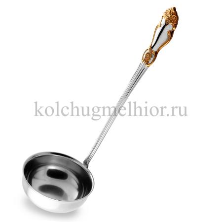 ПОЛОВНИК ИЗ МЕЛЬХИОРА "РОЗА" С ПОЗОЛОТОЙ – КОЛЬЧУГИНСКИЙ МЕЛЬХИОР