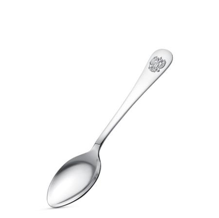 СЕРЕБРЯНАЯ КОФЕЙНАЯ ЛОЖКА "ГЕРБ" 930606н – КРАСНАЯ ПРЕСНЯ