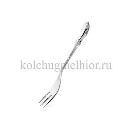 ВИЛКА ФРУКТОВ ИЗ МЕЛЬХИОРА "РОЗА" ПОСЕРЕБРЕННАЯ – КОЛЬЧУГИНСКИЙ МЕЛЬХИОР