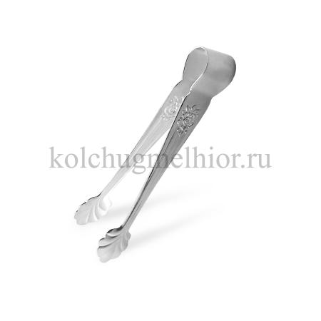 ЩИПЦЫ САХАРА ИЗ МЕЛЬХИОРА "РОЗА" С ЧЕРНЕНИЕМ – КОЛЬЧУГИНСКИЙ МЕЛЬХИОР