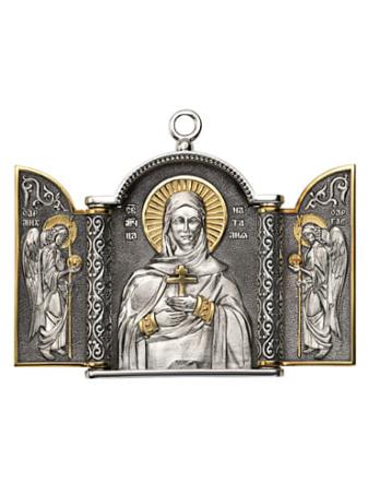 МАЛЫЙ СКЛАДЕНЬ "СВЯТАЯ НАТАЛИЯ" С ПОЗОЛОТОЙ – АЛЬТМАСТЕР