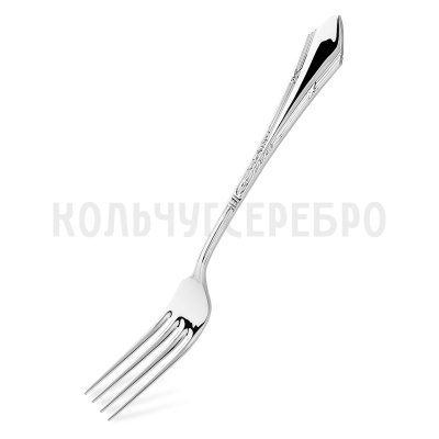 СЕРЕБРЯНАЯ СТОЛОВАЯ ВИЛКА "ЭЛЕГАНТНЫЙ" 930659 – КРАСНАЯ ПРЕСНЯ