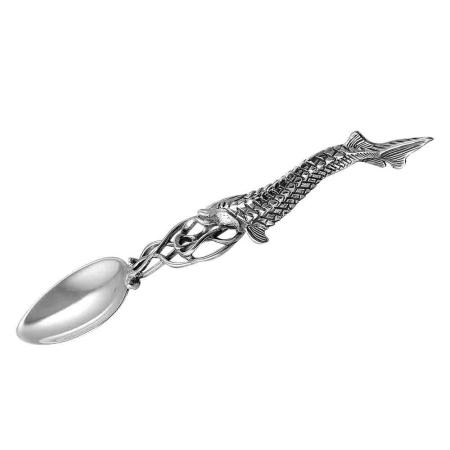 СЕРЕБРЯНАЯ ЛОЖКА К ИКОРНИЦЕ "РЫБКИ" 930677 – КРАСНАЯ ПРЕСНЯ