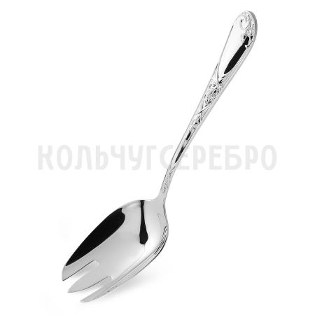 СЕРЕБРЯНАЯ ВИЛКА ДЛЯ САЛАТА "ИРИСЫ" М-22 – ПАВЛОВСКИЙ ЗАВОД