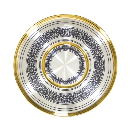 СЕРЕБРЯНЫЙ ПОДНОС АРТ. 40240006К06 – СЕВЕРНАЯ ЧЕРНЬ