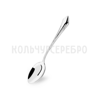 СЕРЕБРЯНАЯ ЧАЙНАЯ ЛОЖКА "ЭЛЕГАНТНЫЙ" 930640 – КРАСНАЯ ПРЕСНЯ