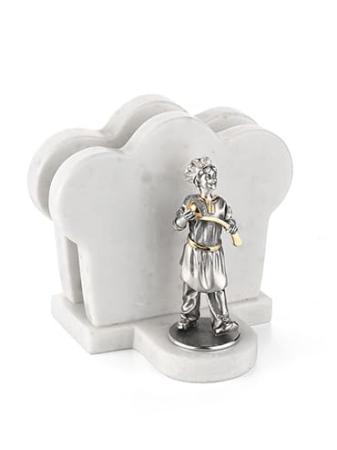 СЕРЕБРЯНАЯ САЛФЕТНИЦА "ПОВАРЁНОК" – АЛЬТМАСТЕР