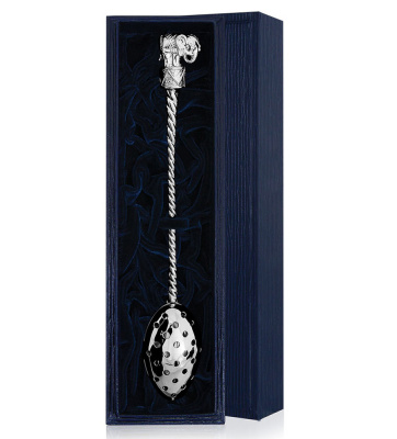 СЕРЕБРЯНОЕ СИТЕЧКО ДЛЯ ЧАЯ "СЛОНИК" – АРГЕНТА